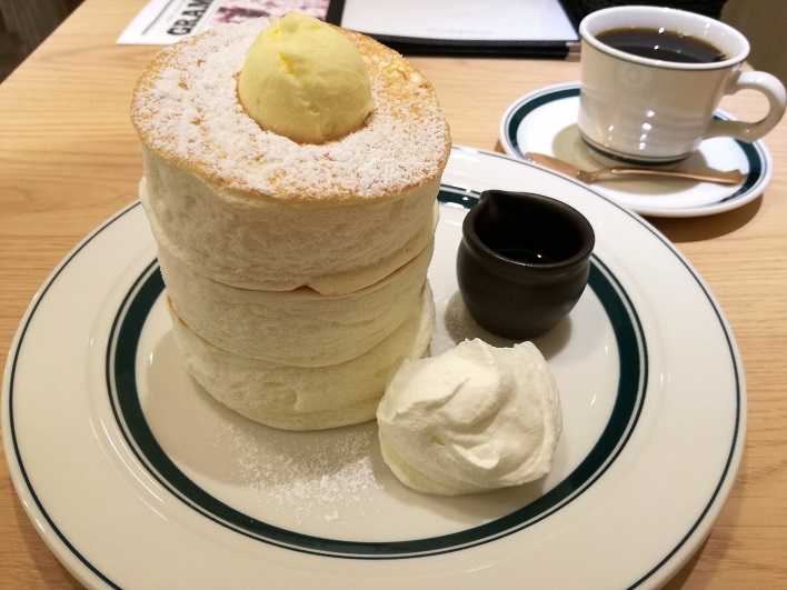 金沢 グラムのプレミアムパンケーキ
